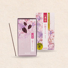 Hanageshiki Kunko Byakudan Sakura Incense Stick